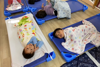 人気特価 10台まとめ売り お昼寝コット 保育所 やすらぎ 託児所等に その他